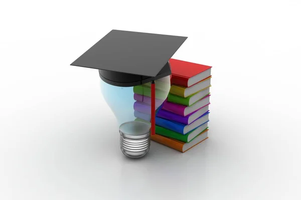 New Education Concept White Background — Stock Photo, Image