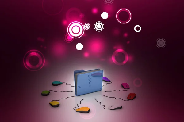 Internet Connection Concept Color Background — Stock Photo, Image