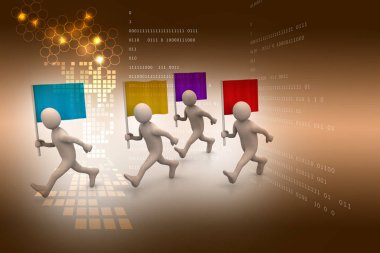 sunucusu ile ağ insanlar