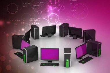 sunucusu ile ağ insanlar