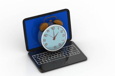 Laptop 3D çizim dosyaları ile