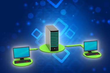 Internet bağlantı kavramı renk arka plan üzerinde