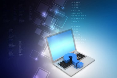 Laptop 3D çizim dosyaları ile