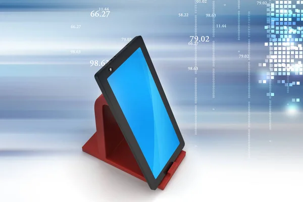 Tablet-Computer mit Touchscreen — Stockfoto