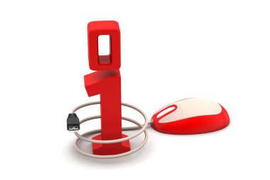 Beyaz arka planda bilgi işareti