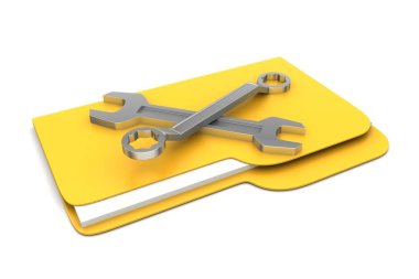 Beyaz arka plan üzerinde izole araçları