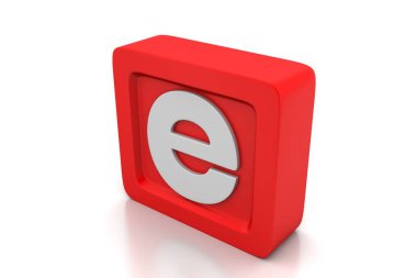 3d soyut Sosyal medya kavramı