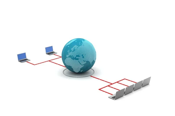 Global networking concept — Stock Photo, Image