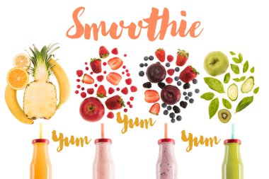 farklı sağlıklı smoothies 