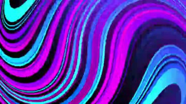 A colorful, wavy background with purple and blue stripes. The colors are bright and vibrant, giving the impression of a fun, energetic atmosphere. 4K loop animation
