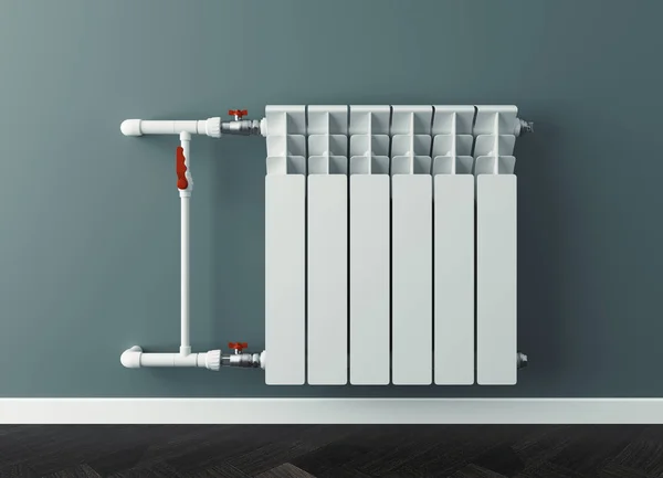 Home Radiator Rendering Royalty Free Stock Images