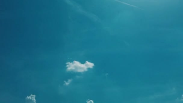 天空和云彩的时移 — 图库视频影像