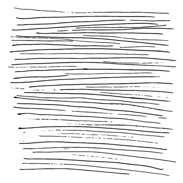 Bir Kalem Tarafından Çizilen Çizgilerin Soyut Deseni — Stok Vektör