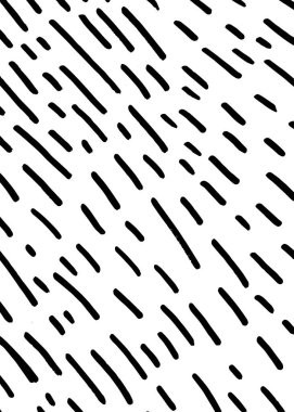 El çizimi siyah beyaz çizgi arkaplanı.