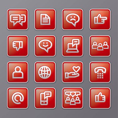 Sosyal medya ve ağ kutsal kişilerin resmi örnek ayarla