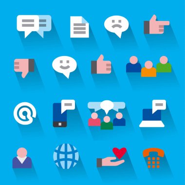 Sosyal medya ve ağ kutsal kişilerin resmi örnek ayarla