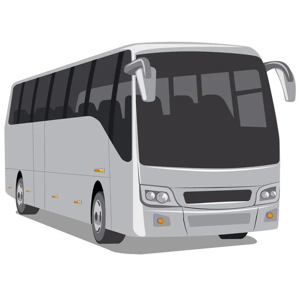 Passagier City bus — Stockvector