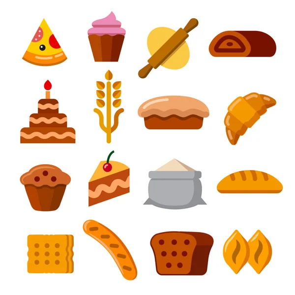 Bakery icons — Wektor stockowy