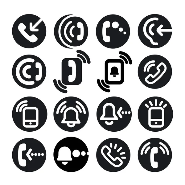 Phone call icons — Stock Vector