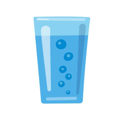 Su bardağının çizimi