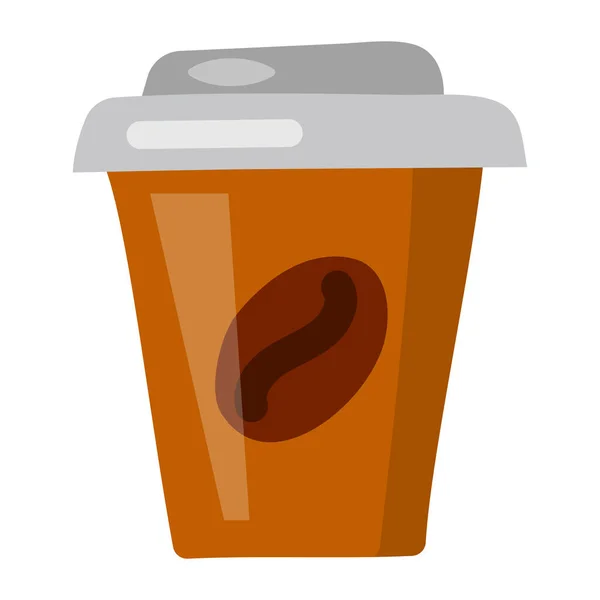 Abbildung Der Kaffeetassen Ikone — Stockvektor