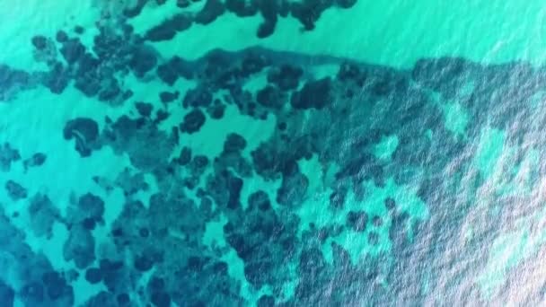 Drone Vista Aérea Mar — Vídeos de Stock