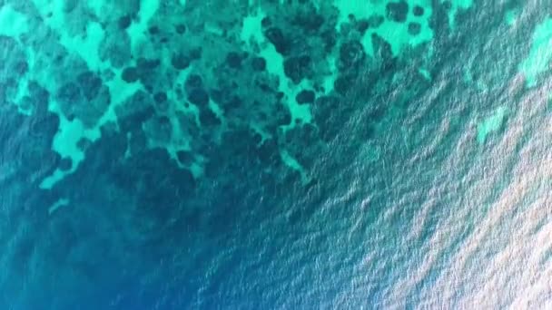 Вид Море Беспилотника — стоковое видео