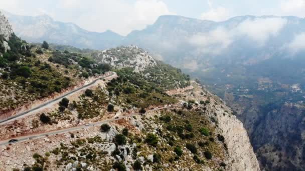 Kelebekler Vadisi Fethiye Ilçe Mula Eyaleti Sahipliği Çeşitli Kelebek Familyasından — Stok video