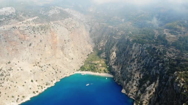 Butterfly Valley Dolina Prowincji Dzielnicy Mula Fethiye Turcja Poitou Który — Wideo stockowe