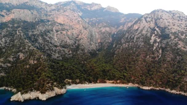 Maravillosa Naturaleza Mar Mediterráneo — Vídeo de stock