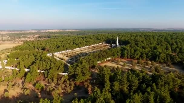 Morto Bay Francouzský Hřbitov Gallipoli Turecko — Stock video