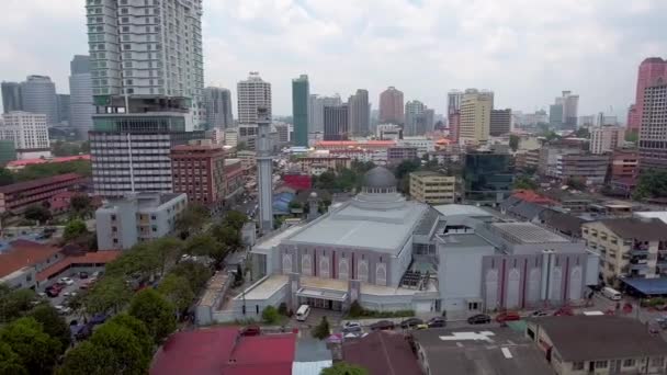 Mezquitas Kuala Lumpur Son Impresionantes Lugares Interés Que También Sirven — Vídeo de stock