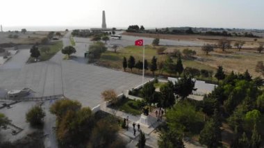 V Beach Mezarlığı'Gelibolu.