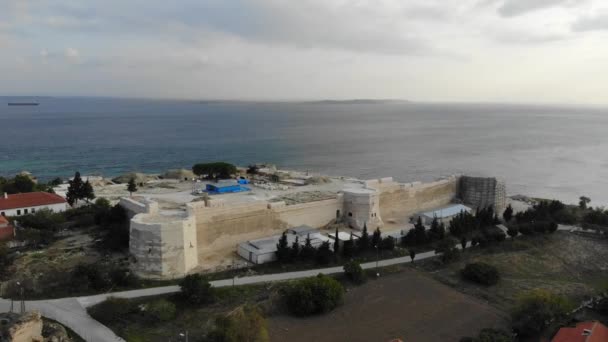 Plaży Cmentarza Mieście Gallipoli — Wideo stockowe