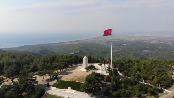 Conkbayırı Conkbayırı Nın Savaş Üzerinde Tepe Kontrol Zanzibar Ağustos 1915 — Stok video