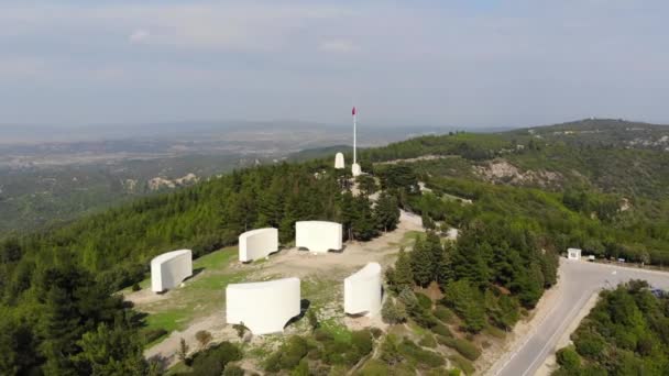 Chunuk Bair Slaget Ved Chunuk Bair Var Slag Første Verdenskrig – stockvideo