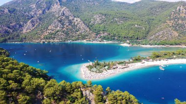 Oludeniz Mavi Lagün. Oludeniz, Türkiye'nin güneybatı sahilinde muhteşem bir plajdır..