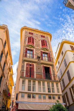 Palma de Mallorca şehir'in mimaride güzel geleneksel yapı