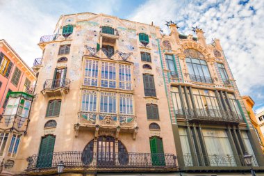 Palma de Mallorca şehir'in mimaride güzel geleneksel yapı