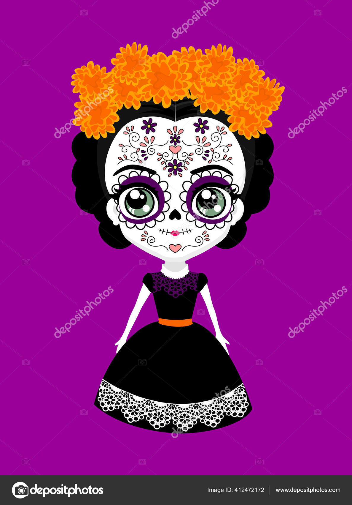Muñeca mexicana tradicional de dibujos animados imágenes de stock de arte vectorial | Depositphotos Muñeca mexicana tradicional de dibujos animados imágenes de stock de arte vectorial | Depositphotos