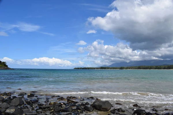 Palawan Adası Deniz kıyısında. Filipinler.