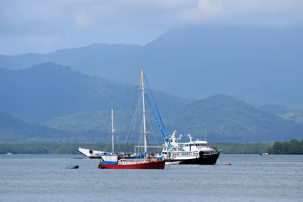 Iate Verdadeiro Lar Para Viajantes Filipinas — Fotografia de Stock