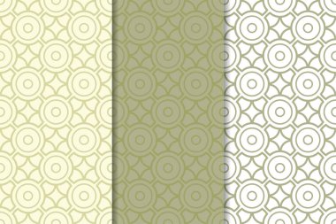 Zeytin yeşili ve beyaz geometrik dikey Dikişsiz desen web, Tekstil ve duvar kağıtları için