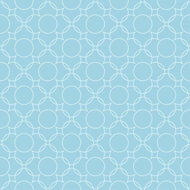 Hafif mavi geometrik süsleme. Web, Tekstil ve duvar kağıtları için seamless modeli