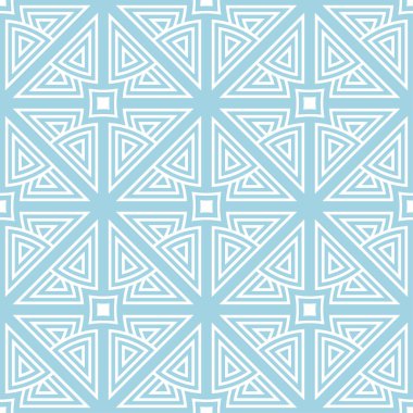 Lacivert ve beyaz geometrik seamless modeli web, Tekstil ve duvar kağıtları için