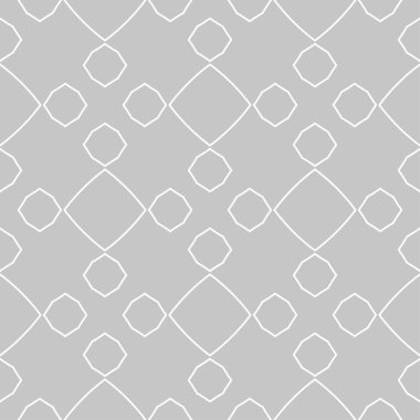 Geometrik süsleme. Işık gri seamless modeli web, Tekstil ve duvar kağıtları için
