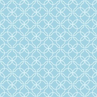 Hafif mavi geometrik tasarım. Web, Tekstil ve duvar kağıtları için seamless modeli