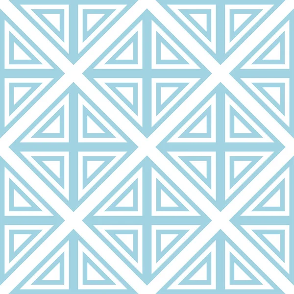 Ornamento Geométrico Branco Azul Padrão Sem Costura Para Web Têxteis —  Vetores de Stock