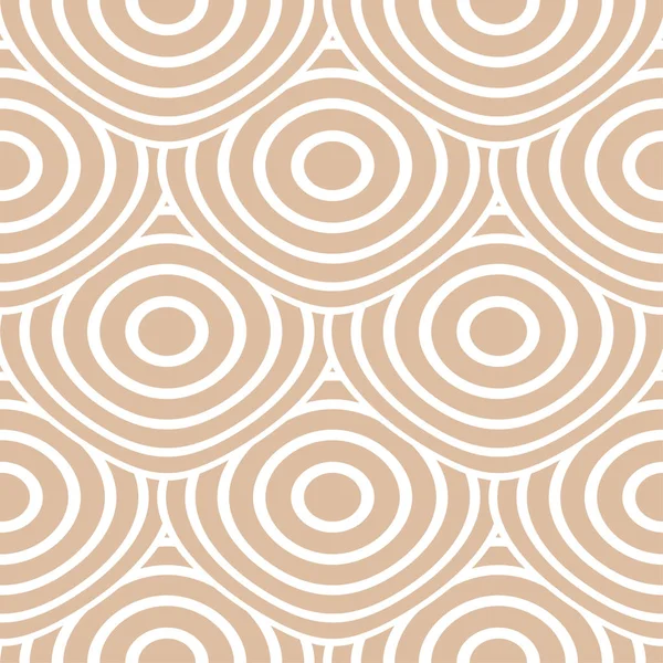 Bej ve beyaz geometrik süsleme. Web, Tekstil ve duvar kağıtları için seamless modeli