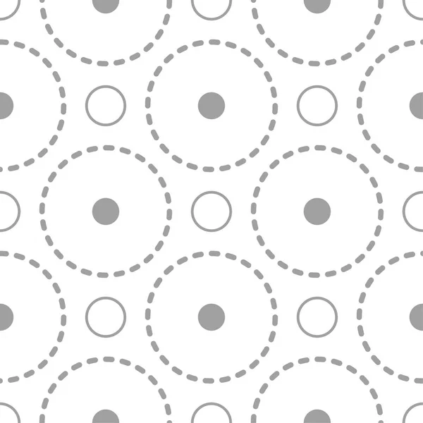 Light Gray Geometric Ornament Seamless Pattern Web Textile Wallpapers — Stock Vector